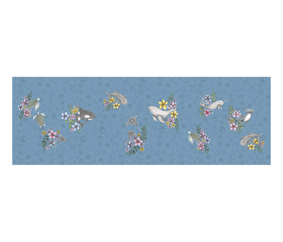Aquatica | Aquatica Flower | Revêtements muraux / papiers peint | Ambientha