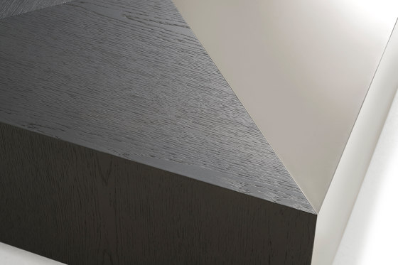Garnet Coffee Table Brushed Oak + Metal Lacquer | Mesas de centro | DAMI Luxury Interior