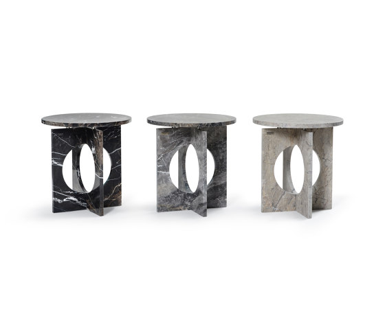 Ruby Side Table Marble Café Amaro | Tables d'appoint | DAMI Luxury Interior