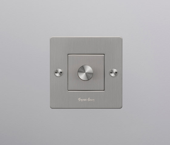 Dimmer Switches | EU Module | 250W LED | Retractive Switch Compatible Only | Drehdimmer | Buster + Punch
