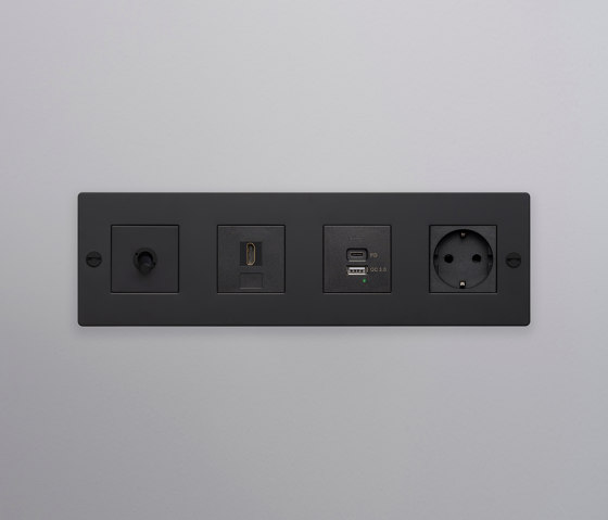 Toggle Switches | EU Retractive Module | 2 way | Dimmer manopola | Buster + Punch