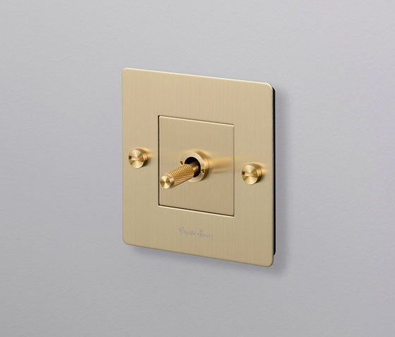 Toggle Switches | EU 1G Brass | Interrupteurs à levier | Buster + Punch
