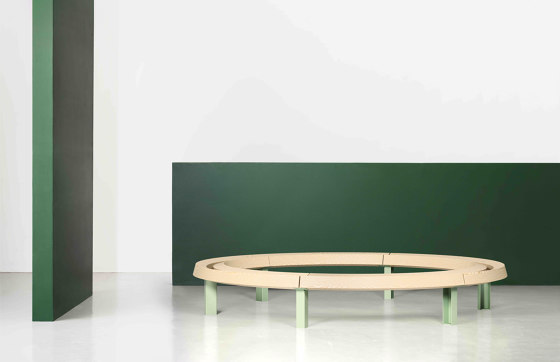 Ypsilon circle bench | Sitzbänke | Vestre