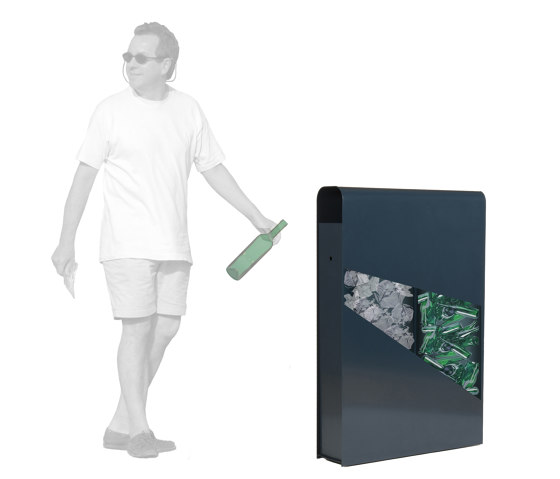 Band Eco waste separation bin | Poubelle / Corbeille à papier | Euroform W