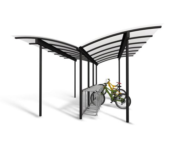 Combi Bike shelter | Range-vélos | Euroform W