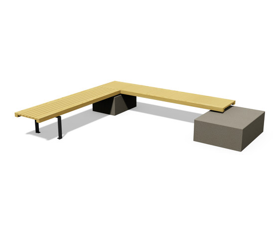 Linea 381 bench | Benches | Euroform W