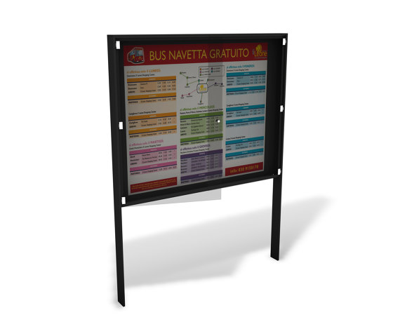 Lineabacheca display board | Paredes informativas | Euroform W