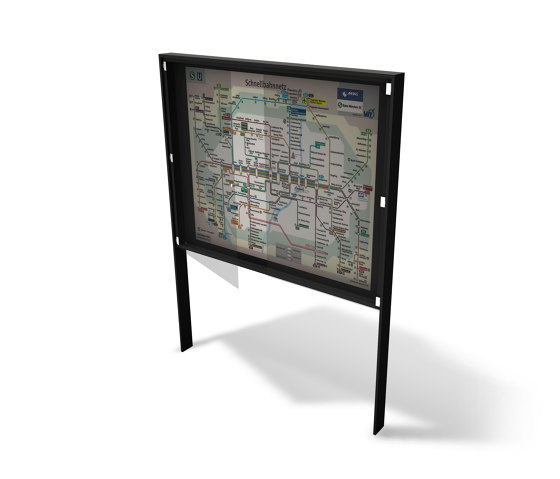 Lineabacheca display board | Information wall systems | Euroform W