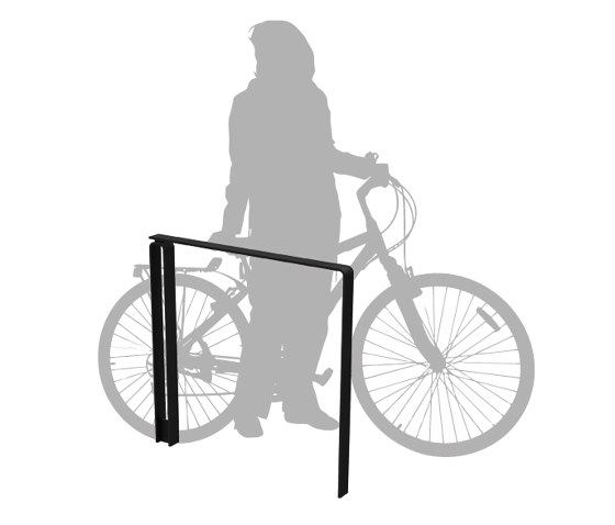 Lineabici light bike rack / barrier | Barandillas | Euroform W