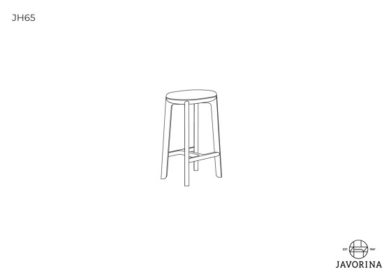 Juro | Barstool JH65 S N | Counter stools | Javorina
