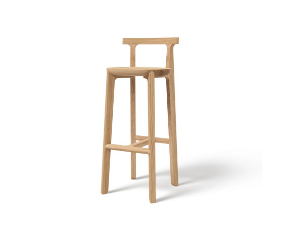 Juro | Barstool with back JHB75 N | Bar stools | Javorina