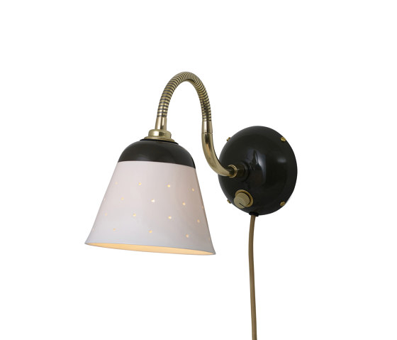 Alma Wall Light,With Dimmer Cable & Plug, Seaweed | Appliques murales | Original BTC