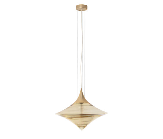 Disca L Amber & Gold | Suspended lights | Hind Rabii