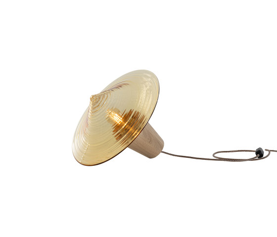 Disca T Amber & Gold | Luminaires de table | Hind Rabii