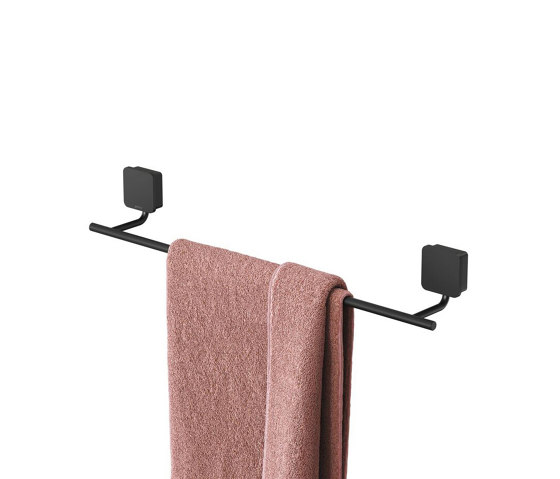 Topaz Black | Towel rail 45 cm Black | Towel rails | Geesa