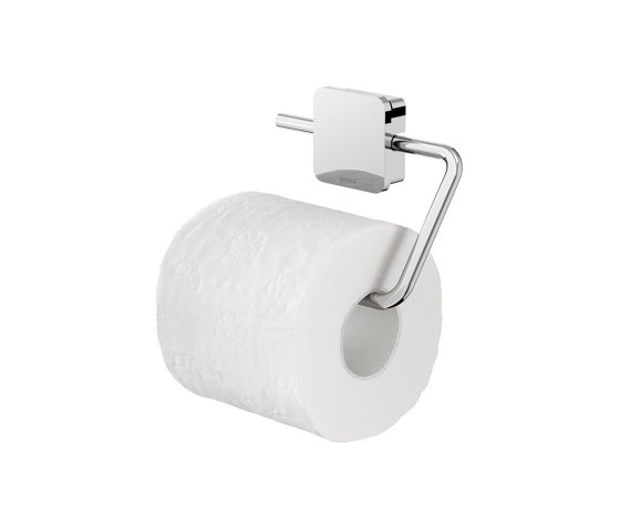 Topaz Chrome | Porte-rouleau de papier toilette sans couvercle Chrome | Distributeurs de papier toilette | Geesa