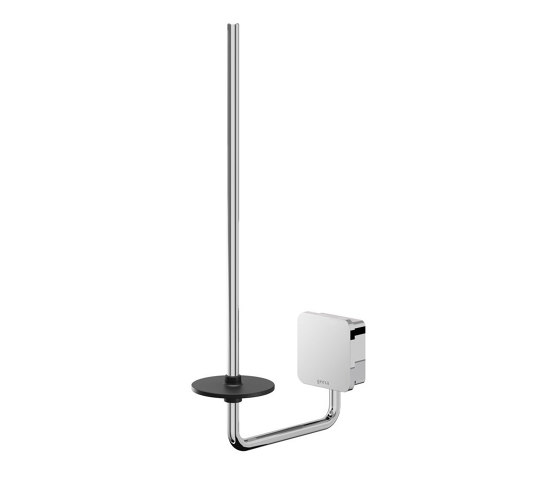 Topaz Chrome | Spare toilet roll holder Chrome | Paper roll holders | Geesa