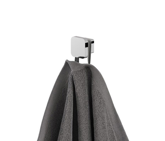 Topaz Chrome | Towel hook small Chrome | Towel rails | Geesa