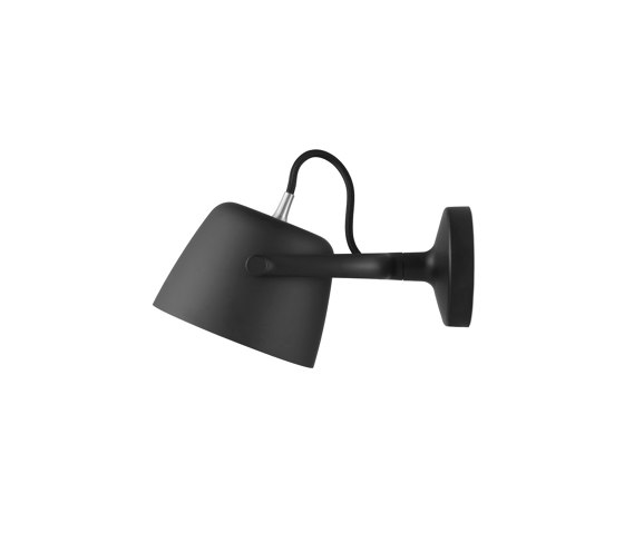 Tub Wall Lamp Black | Lámparas de pared | Normann Copenhagen