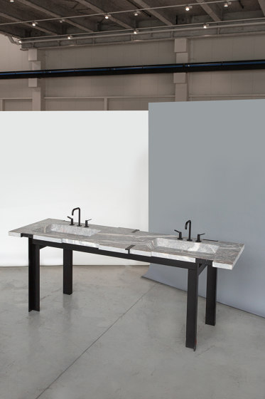 Bathroom furniture | Herma - doppio lavabo | Wash basins | Margraf