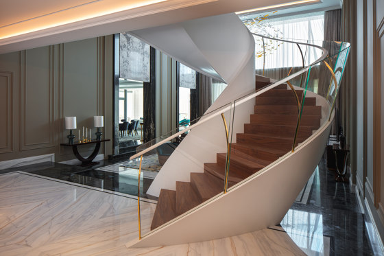 22 Carat, white | Staircase systems | Siller Treppen