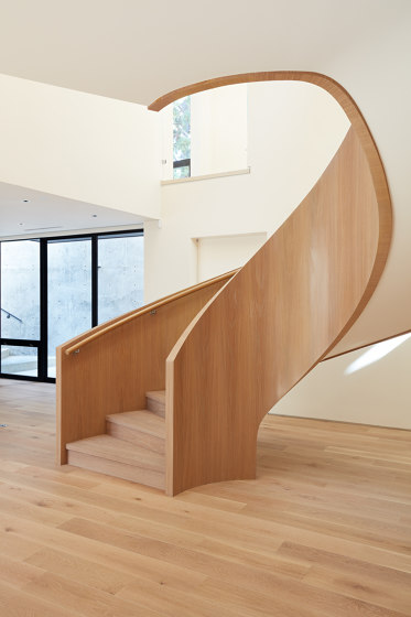 Palo Alto helical stair | Staircase systems | Siller Treppen