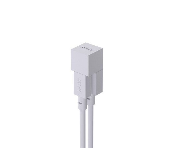 CABLE 1 USB A to Lightning Silicone MFi charging cable, 1.8m - GOTLAND GRAY | Prise USB | Avolt