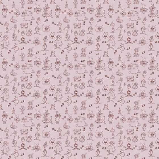 Mckenzie Pattern Pink Tint | Quadri / Murales | TECNOGRAFICA