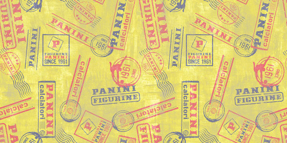Panini Stamps Yellow | Peintures murales / art | TECNOGRAFICA
