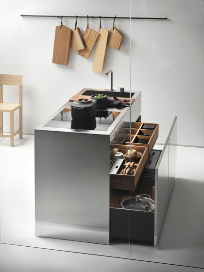 Small Living Kitchens Island Model 2 | Îlots de cuisine | Falper
