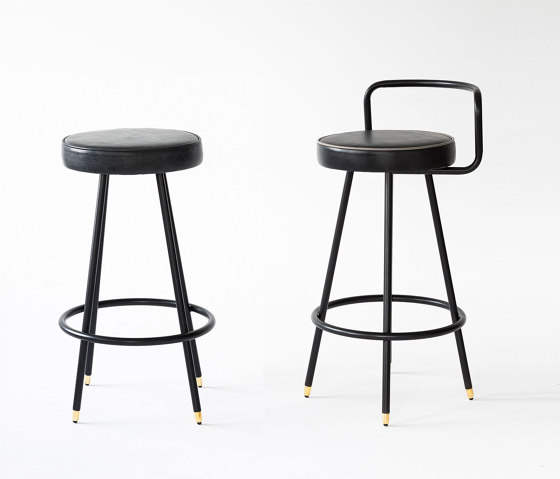 Block | B Round Stool | Bar stools | Topos Workshop