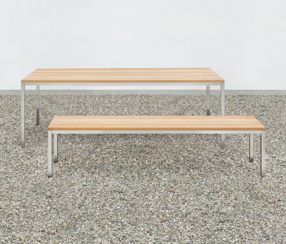 at_20 Table and on_19 Bench | Dining tables | Silvio Rohrmoser