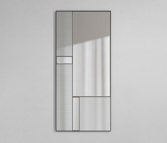 Finestra Flutes XL | Specchi | Deknudt Mirrors