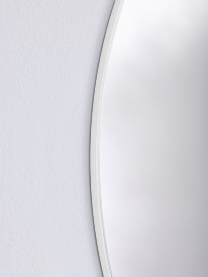 Hoop White L | Miroirs | Deknudt Mirrors