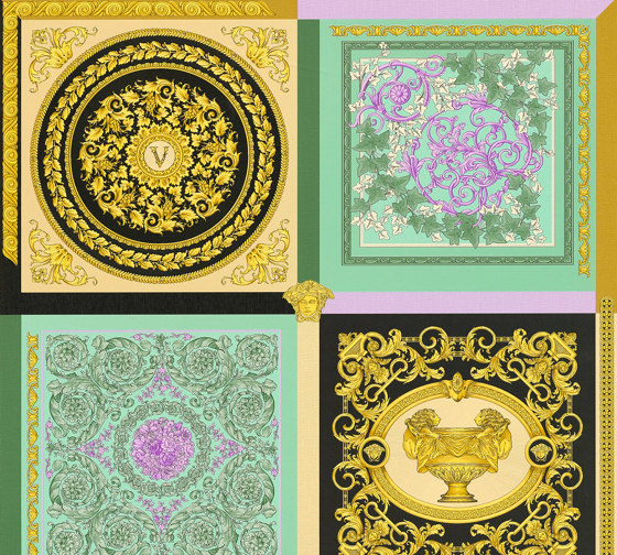 Versace V | Wallpaper 387041 | Wall coverings / wallpapers | Architects Paper