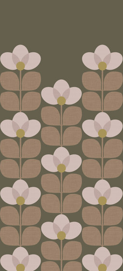 Flower Sous Bois | Wall coverings / wallpapers | ISIDORE LEROY