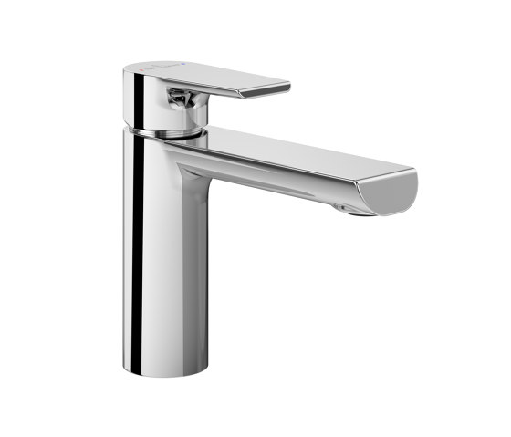 Liberty | Single-lever basin mixer with draw bar outlet fitting, Chrome | Grifería para lavabos | Villeroy & Boch