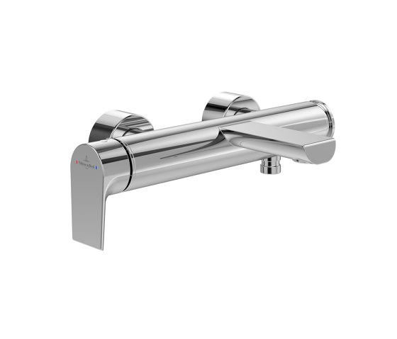Liberty | Single-lever bath & shower mixer, Chrome | Grifería para duchas | Villeroy & Boch