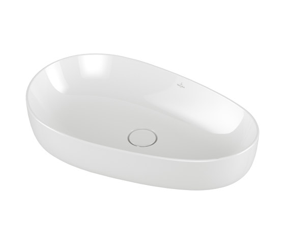 Antao Surface-mounted | washbasin, 650 x 400 x 146 mm, White Alpin CeramicPlus, without overflow, unpolished | Wash basins | Villeroy & Boch