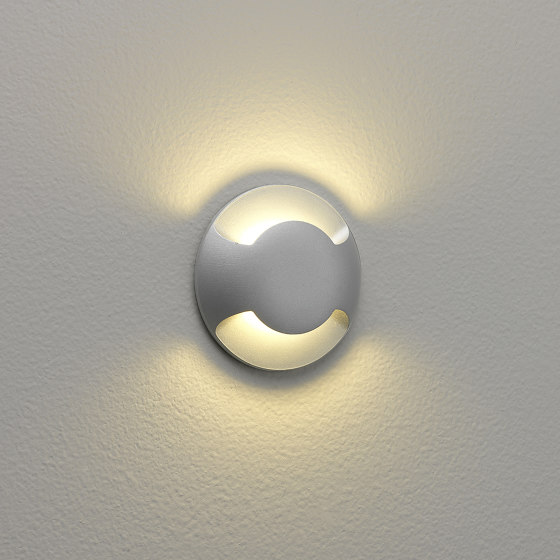 Beam Two LED | Matt Painted Silver | Lámparas exteriores empotrables de pared | Astro Lighting