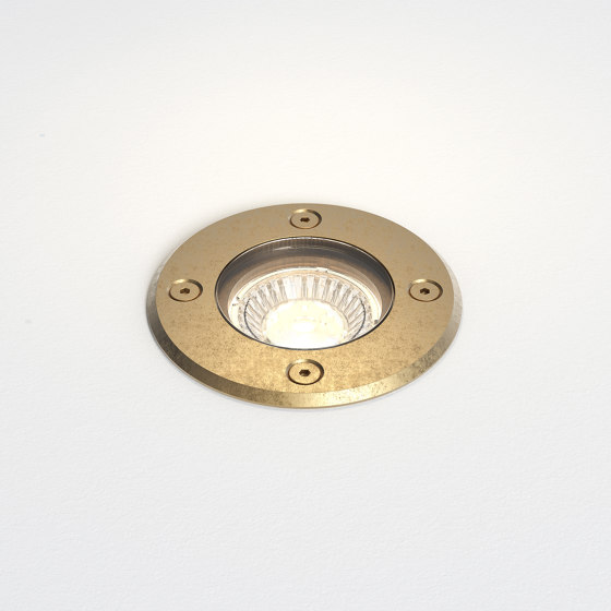 Gramos Round | Solid Brass | Encastrés sol extérieurs | Astro Lighting
