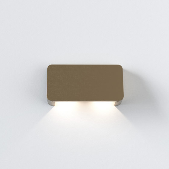 Incline Twin | Solid Brass | Outdoor wall lights | Astro Lighting