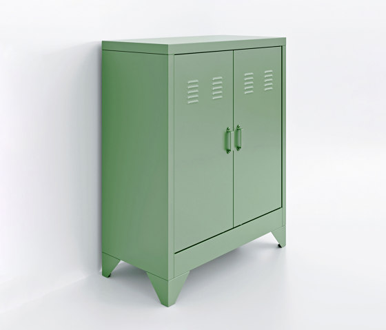 Cabinet #2012 | Green Matt | Cabinets | Fleysen