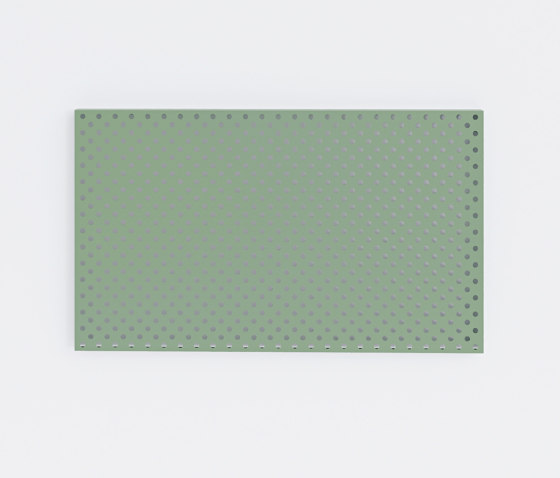 Kitchen Pegboard 1pc #1711 | Green Matt | Metal sheets | Fleysen