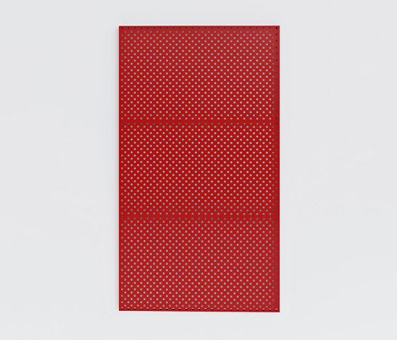 Kitchen Pegboard 3pcs #1711 | Red | Plaques de métal | Fleysen