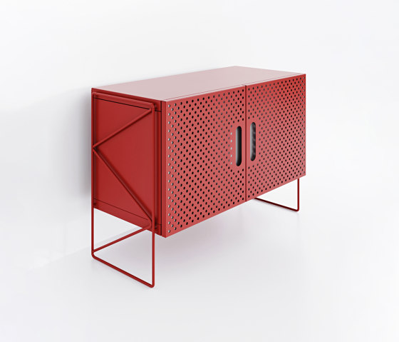 Sideboard #1310 | Red | Buffets / Commodes | Fleysen