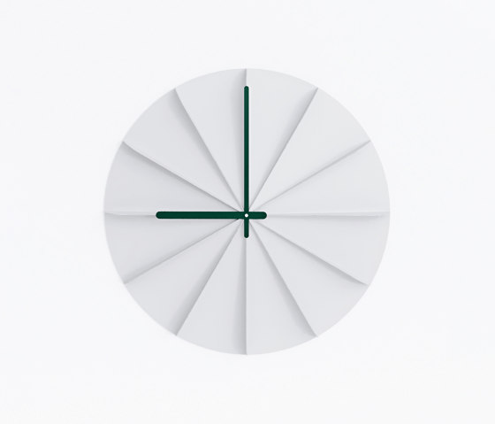 Wall clock #1411 | Grey Matt | Horloges | Fleysen