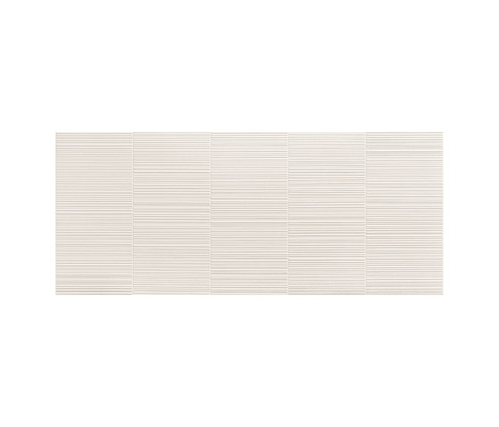 3D Wall Plaster Barcode White 50X120 | Piastrelle ceramica | Atlas Concorde