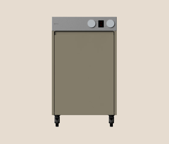 Rimo Cook Outdoor Kitchen | Olive | With Hob | With Door | With Wheels | Hobs | ATOLL