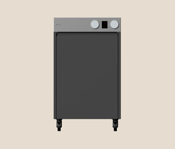 RIMO COOK cuisine extérieur | slate grey | avec table de cuisson | avec porte | avec roues | Tables de cuisson | ATOLL